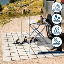 Grid Modern Squares Indoor/Outdoor Area Rug - JONATHAN Y -Garden Furniture Store GUEST c61becff b98a 48c8 8840 adff2e64b33a