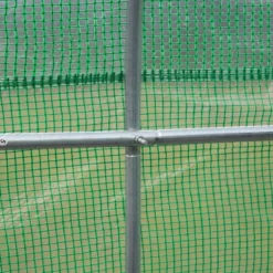 Outsunny 12' X 10' X 7' Outdoor Walk-In Tunnel Greenhouse Hot House With Roll-up Windows, Zippered Door, PE Cover, Green -Garden Furniture Store GUEST c6cbe0e7 0eb5 4755 91a5 4e23727784c5