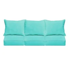 Sunbrella 6pc Canvas Outdoor Corded Sofa Pillow And Cushion Set - Sorra Home 18 Sunbrella 6pc Canvas Outdoor Corded Sofa Pillow And Cushion Set - Sorra Home -Garden Furniture Store GUEST c8d8d7bf 982d 4583 af00 bc73f38ea0c3