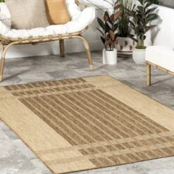 NuLOOM Lila Modern Striped Indoor/Outdoor Area Rug -Garden Furniture Store GUEST c961c09d d053 44d0 a73e 6b88552b1733