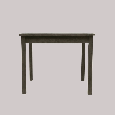 Renaissance Square Outdoor Patio Stacking Table - Gray - Vifah 1 Renaissance Square Outdoor Patio Stacking Table - Gray - Vifah