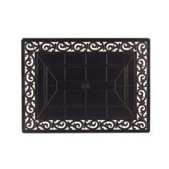 5pc Outdoor Dining Set With 48" Rectangle Fire Table & Deep Seating Swivel Rocking Chairs, Wind Blocker Lid & Covers - Oakland Living -Garden Furniture Store GUEST cac94f19 fa65 4a5e 99df 0a999e8e55e0