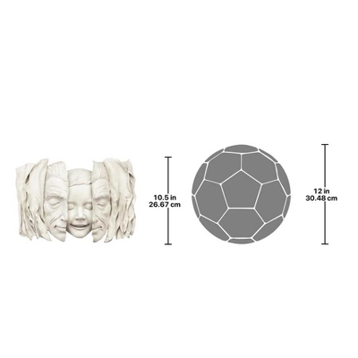 Design Toscano Child At Heart Wall Sculpture 8 Design Toscano Child At Heart Wall Sculpture - Image 8