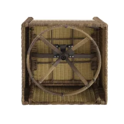 3pc Bradenton Outdoor Steel Swivel Rocking Chairs - Crosley -Garden Furniture Store GUEST ce1d9c77 e6f2 4701 b570 5710b3e64e98