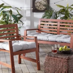 Outdoor Sunbrella Seat Cushion Granite - Kensington Garden -Garden Furniture Store GUEST ce539cf5 26fd 4fab accb 9a4c8ebf9963