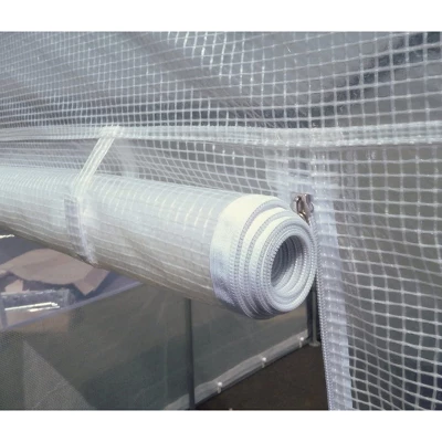 Spring Gardener Gable Enclosed UV Resistant Walk In Outdoor Garden Greenhouse With Screened Roll Up Windows And Fabric Cover 3 Spring Gardener Gable Enclosed UV Resistant Walk In Outdoor Garden Greenhouse With Screened Roll Up Windows And Fabric Cover - Image 3