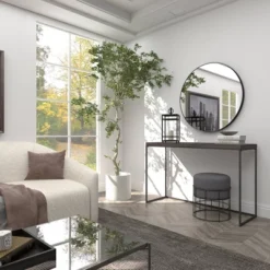 Metal Fabric Patio Garden Stool - Olivia & May -Garden Furniture Store GUEST cf603466 9239 45de 9747 9b154a7b99e0