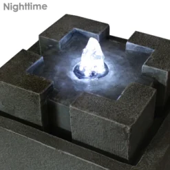 Sunnydaze Decor Sunnydaze Indoor Home Office Decorative Square Dynasty Bubbling Tabletop Water Fountain Feature - 7" -Garden Furniture Store GUEST d258b0e1 d663 4ac8 a180 236f97dab89d