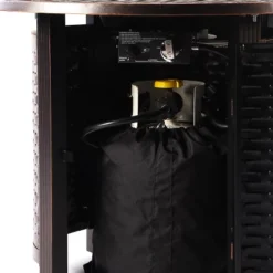 Oakland Living 5pc Aluminum Outdoor Patio Fire Pit Set With 34" Round Propane Fire Table & Swivel Rocking Chairs Copper 22 Oakland Living 5pc Aluminum Outdoor Patio Fire Pit Set With 34" Round Propane Fire Table & Swivel Rocking Chairs Copper -Garden Furniture Store GUEST d2c76d40 0a26 45dc af6f 0cbe80cc927b