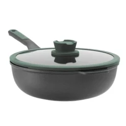 BergHOFF FOREST Nonstick Wok Pan, Strainer Glass Lid With Spoon Rest -Garden Furniture Store GUEST d307f12b c01b 4fd0 b686 631f8472f7ed