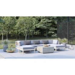 Summerlyn Ottoman - Linon -Garden Furniture Store GUEST d79f9f0d 34ae 4a41 a8b0 84b12a6f12db