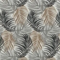 2pk Setra Stone Squared Corners Outdoor Seat Cushions Black - Pillow Perfect