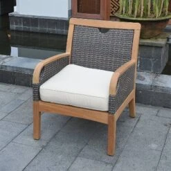 Palma Teak Patio Lounge Chair With Cushion - Cambridge Casual -Garden Furniture Store GUEST da5fb016 8ed0 4e79 b8a1 c910164ed131