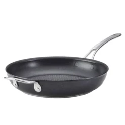 Anolon X Hybrid 12" Nonstick Induction Frying Pan With Helper Handle Super Dark Gray -Garden Furniture Store GUEST db895d36 b7e6 4c88 813d 56f7a8695315