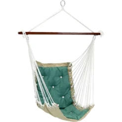 Sunnydaze Decor Sunnydaze Large Tufted Victorian Hammock Chair Swing For Backyard And Patio - 300 Lb Weight Capacity -Garden Furniture Store GUEST dfcf629c dedb 4aef 9d51 04fcea9cd336