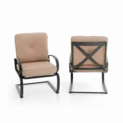 Captiva Designs 7pc Outdoor Dining Set With C-Spring Motion Chairs & Metal Table With Umbrella Hole 21 Captiva Designs 7pc Outdoor Dining Set With C-Spring Motion Chairs & Metal Table With Umbrella Hole -Garden Furniture Store GUEST dfef006c ae83 4a27 99f0 b31b7eeaae57