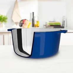 T-Fal 6qt Enameled Cast Iron Dutch Oven -Garden Furniture Store GUEST e329f483 0779 4ee7 a678 97b577d00c38