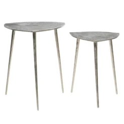 2pk Aluminum Patio Accent Table - Olivia & May -Garden Furniture Store GUEST e32f926c 6dc2 4c71 ae13 94f65bcb6f8b