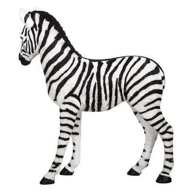 Design Toscano Zairen, The Zebra Sculpture - Multicolored 4 Design Toscano Zairen, The Zebra Sculpture - Multicolored - Image 4