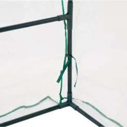 Sunnydaze Decor Sunnydaze Outdoor Portable Slanted Top Plant Shelter Mini Cloche Greenhouse With Zipper Doors - 36" - Clear -Garden Furniture Store GUEST e470d848 f807 4de4 a33d 8a1ba6f29ffd