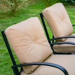 5pc Outdoor Set With Spring Motion Chairs & 28" Fire Table - Captiva Designs -Garden Furniture Store GUEST e4eaf72c 3301 4f22 858a 8b68eff7ce26