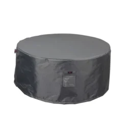 Titanium 3-Layer Water Resistant Outdoor Fire Table Round Covers Dark Gray By Shield -Garden Furniture Store GUEST ea5c3007 a63e 4802 8e7f 5364418fe47c