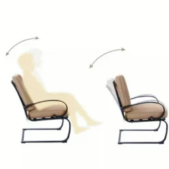 Captiva Designs 7pc Outdoor Dining Set With C-Spring Motion Chairs & Metal Table With Umbrella Hole 22 Captiva Designs 7pc Outdoor Dining Set With C-Spring Motion Chairs & Metal Table With Umbrella Hole -Garden Furniture Store GUEST ead9d9c5 2558 43e0 b41c 80183f894fc5