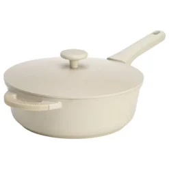 Goodful 3qt Cast Aluminum, Ceramic Deep Cooker With Lid, Side Handle And Long Handle -Garden Furniture Store GUEST eaf29f70 3b79 4ba9 a556 81c7d9617875