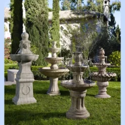 John Timberland Tuscan Garden Pedestal Rustic Bubbler Outdoor Floor Water Fountain 54" For Yard Garden Patio Home Deck Porch House Exterior Balcony 9 John Timberland Tuscan Garden Pedestal Rustic Bubbler Outdoor Floor Water Fountain 54" For Yard Garden Patio Home Deck Porch House Exterior Balcony -Garden Furniture Store GUEST ebdd8f1b d94c 44e6 b02d e9f639e23672