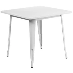 Flash Furniture Commercial Grade 31.5" Square Metal Indoor-Outdoor Table 25 Flash Furniture Commercial Grade 31.5" Square Metal Indoor-Outdoor Table -Garden Furniture Store GUEST ec33ee44 9d50 4c27 bc46 9e90997de0a2