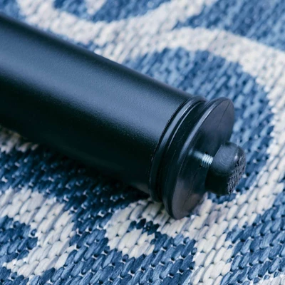 Captiva Designs 7pc Outdoor Dining Set With C-Spring Motion Chairs & Metal Table With Umbrella Hole 14 Captiva Designs 7pc Outdoor Dining Set With C-Spring Motion Chairs & Metal Table With Umbrella Hole - Image 14