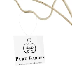 Garden Trellis-For Climbing Plants- 46-Inch White Decorative Leafy Vine & Butterfly Metal Panel-For Roses, Vegetable Plants & Flowers By Pure Garden -Garden Furniture Store GUEST ef678fa3 47ba 4ad4 98e1 69e3acb39663