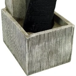 Sunnydaze Decor Sunnydaze 35"H Electric Polyresin Modern Artistry Column Outdoor Water Fountain With LED Lights 12 Sunnydaze Decor Sunnydaze 35"H Electric Polyresin Modern Artistry Column Outdoor Water Fountain With LED Lights -Garden Furniture Store GUEST ef7d9f3f 285d 4f36 95ca 32f7c3885f79