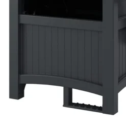 Suncast Hideaway 100' Capacity Resin Garden Hose Reel For 5/8" Hoses With Stay-Up Lid & Crank Handle For Hassle-free Outdoor Storage, Cyberspace -Garden Furniture Store GUEST ef869666 02b0 4107 a866 dbadd2a79d38