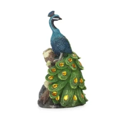 Techko Maid Peacock Calm Solar Outdoor Garden Statue Decor With Spotlight 15 Techko Maid Peacock Calm Solar Outdoor Garden Statue Decor With Spotlight -Garden Furniture Store GUEST f0bb3343 cb4e 4719 941d 71d57019ffbe