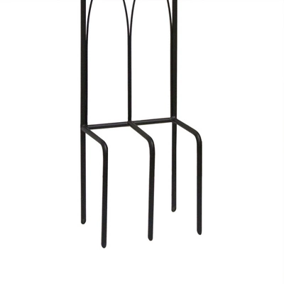 Liberty Garden LBG116 Steel Decorative Garden Hose Stand With Gothic Design For Backyard, Garden, Or Home In Patina Brown 2 Liberty Garden LBG116 Steel Decorative Garden Hose Stand With Gothic Design For Backyard, Garden, Or Home In Patina Brown - Image 2