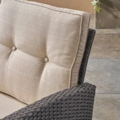 Sanger 5pc Wicker Chat Set Gray - Christopher Knight Home -Garden Furniture Store GUEST f265da44 e239 4ad8 bc05 ee19137abfcd