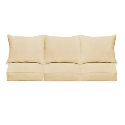 Sunbrella 6pc Canvas Outdoor Corded Sofa Pillow And Cushion Set - Sorra Home 19 Sunbrella 6pc Canvas Outdoor Corded Sofa Pillow And Cushion Set - Sorra Home -Garden Furniture Store GUEST f2befe11 bc09 4e16 b21b 88ceb97b52ea