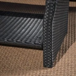 St. Lucia 4pc Wicker Patio Seating Set Black/White - Christopher Knight Home 12 St. Lucia 4pc Wicker Patio Seating Set Black/White - Christopher Knight Home -Garden Furniture Store GUEST f6b1e002 eb3c 4a98 94fa c57982cd5684