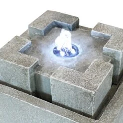 Sunnydaze Decor Sunnydaze Indoor Home Office Decorative Square Dynasty Bubbling Tabletop Water Fountain Feature - 7" -Garden Furniture Store GUEST f6da6e85 eb94 45d3 94f7 a41b730433f6