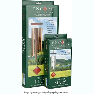 Woodstock Wind Chimes Encore® Collection, Chimes Of Saturn, 47'' Wind Chime 4 Woodstock Wind Chimes Encore® Collection, Chimes Of Saturn, 47'' Wind Chime - Image 4