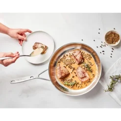 DEMEYERE Industry 5-Ply Stainless Steel Fry Pan -Garden Furniture Store GUEST f8f649d7 72af 4bfe b2f3 83976f807f5f