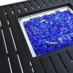 5pc Outdoor Set With Spring Motion Chairs & 28" Fire Table - Captiva Designs -Garden Furniture Store GUEST f92a8ace c8ee 490c 9814 b96662e5479b