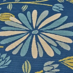 7'10" X 10' Daisy Floral Outdoor Rug Blue/Ivory - Christopher Knight Home -Garden Furniture Store GUEST f997a958 4111 4951 983f 7a1fcc91ebdc