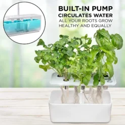 Ivation 7-Pod Indoor Herb Garden, Hydroponic Growing System Kit -Garden Furniture Store GUEST fa7a7c31 2bc9 4901 b235 f2461c04f56d