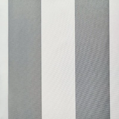 Commonwealth Seascapes Stripes Light Filtering Satiny Look Provide Privacy Grommet Outdoor Panel Pair Alloy Grey 3 Commonwealth Seascapes Stripes Light Filtering Satiny Look Provide Privacy Grommet Outdoor Panel Pair Alloy Grey - Image 3