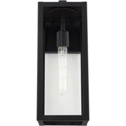 John Timberland Titan Modern Outdoor Wall Light Fixtures Set Of 2 Mystic Black Rectangular Frame 17" Clear Glass For Post Exterior Barn 10 John Timberland Titan Modern Outdoor Wall Light Fixtures Set Of 2 Mystic Black Rectangular Frame 17" Clear Glass For Post Exterior Barn -Garden Furniture Store GUEST fc2ceaa4 f007 4de8 95a7 f8fd158ce5ab