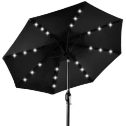 Best Choice Products 10ft Solar LED Lighted Patio Umbrella W/ Tilt Adjustment, UV-Resistant Fabric -Garden Furniture Store GUEST fd2827c0 ee6d 442c 8a51 8183e6a1b2bd