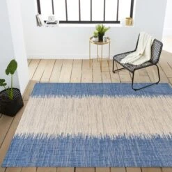 Tavira Modern Strie' Indoor/Outdoor Runner Rug - JONATHAN Y -Garden Furniture Store GUEST ff258bf5 c1bf 42f5 8f7e 32ca1ba78fee